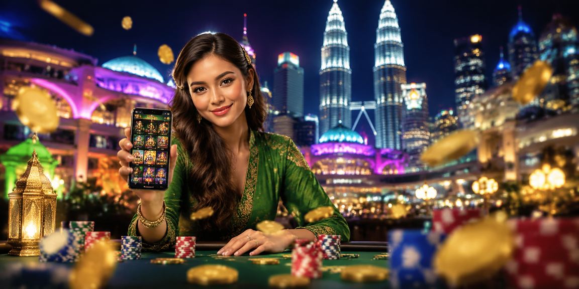Aplikasi kasino mudah alih semasa Hari Raya di Kuala Lumpur
